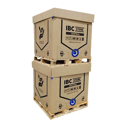 IBC 1000L CargoCube stacked